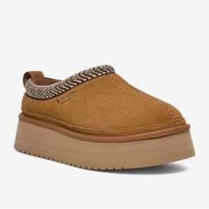 NEW KOOLABURRA BY UGG Buree Platform Slippers Shoes Mules Chestnut 6